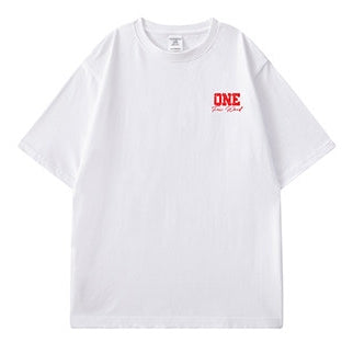 バックグラフィックルーズフィット半袖Tシャツ U2580