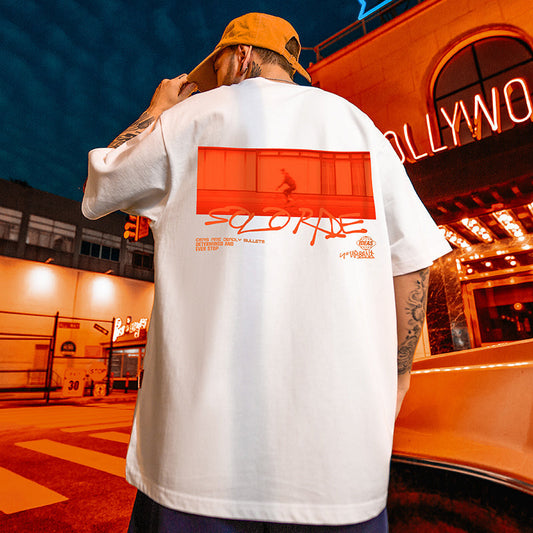 【OUTLET/即納】ヒップホップ半袖Tシャツ U1810