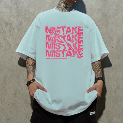 【OUTLET/即納】ルーズシルエットプリント半袖Tシャツ U2321