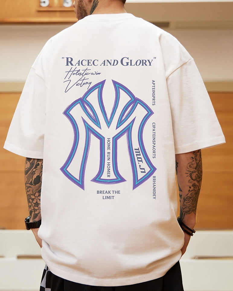 【OUTLET/即納】アクティブグラフィックバック半袖Tシャツ U2258