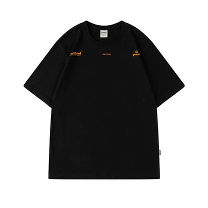 シンプルロゴプリント半袖Tシャツ U1659