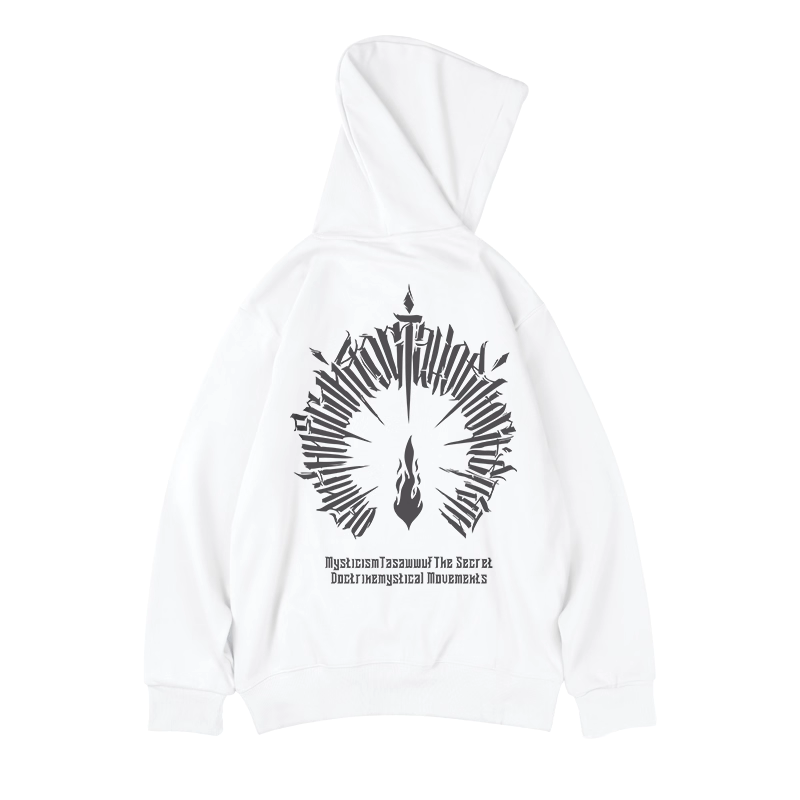 ミスティックフレイムアートグラフィックパーカー U2390