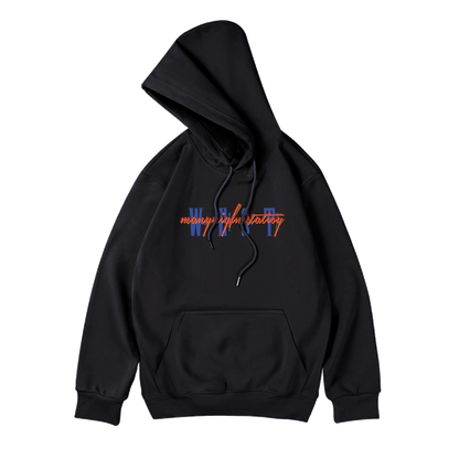 レタリングフロントデザインパーカー U2389