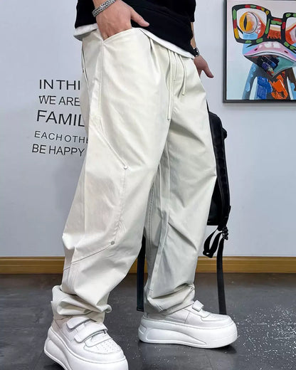 ルーズシルエットテックパンツ U2047