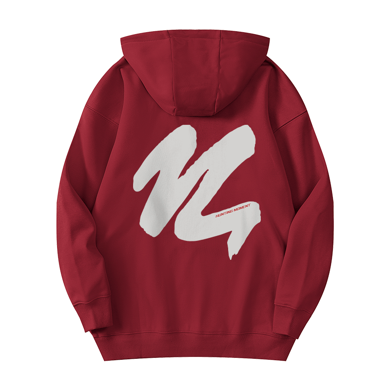 【OUTLET/即納】アートストロークバックプリントパーカー U2420