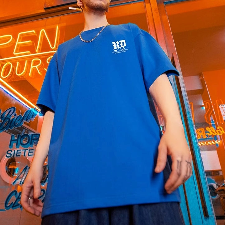 【OUTLET/即納】バックプリントナンバー半袖Tシャツ U1715