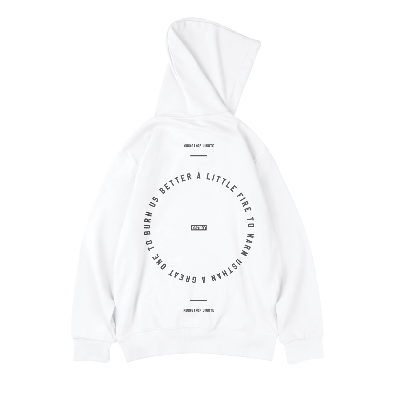 【OUTLET/即納】ラウンドシンボルデザインパーカー U2393