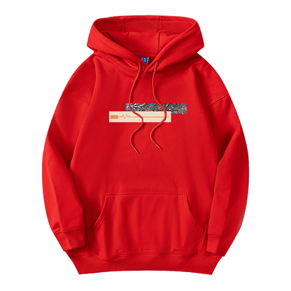 アートラインフロントデザインパーカー U2415