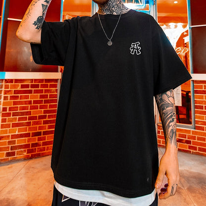 【OUTLET/即納】ビッグレターストリート半袖Tシャツ U1704