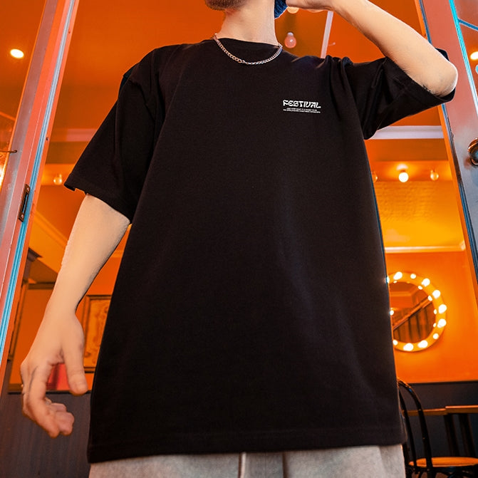 【OUTLET/即納】アメリカンヒップホップ半袖Tシャツ U1671