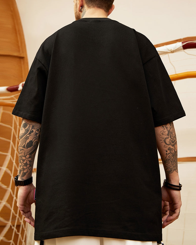 ブロックロゴフロントプリント半袖Tシャツ U2185