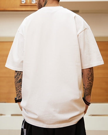 【OUTLET/即納】カラフルアートクラウン半袖Tシャツ U2215