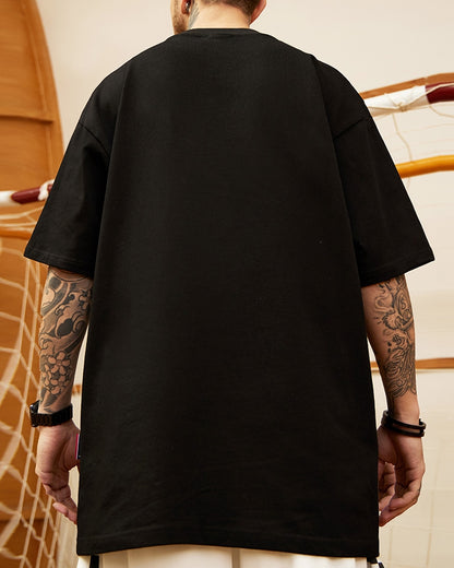 スクリプトロゴフロントプリント半袖Tシャツ U2116