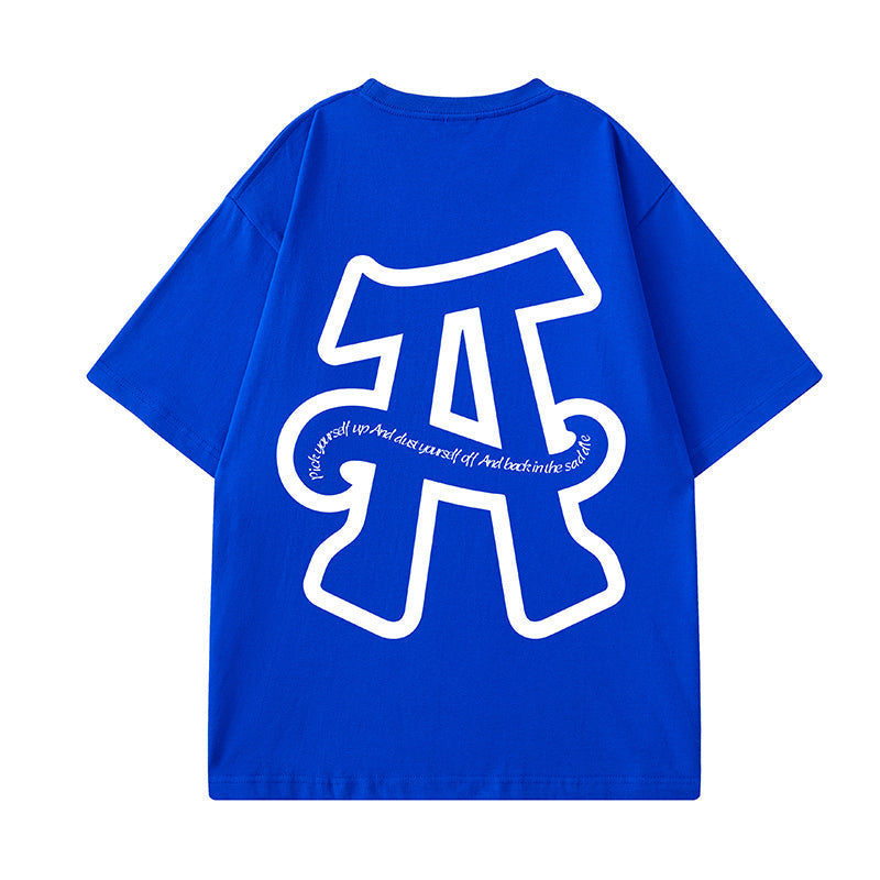 【OUTLET/即納】ビッグレターストリート半袖Tシャツ U1704