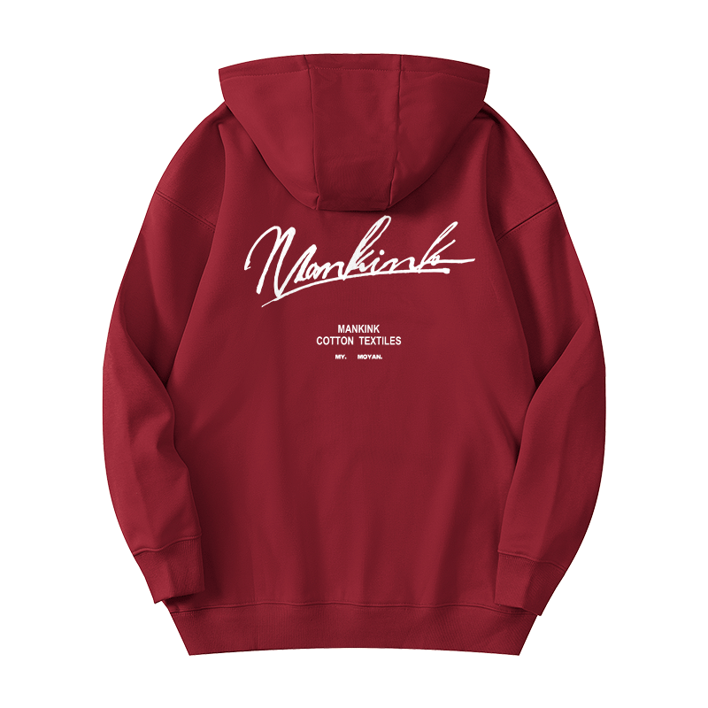 スクリプトロゴバックプリントパーカー U2419