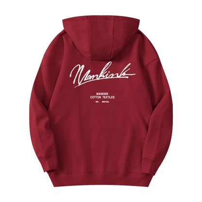 スクリプトロゴバックプリントパーカー U2419