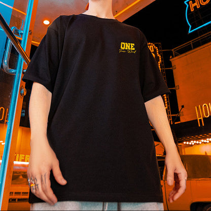 バックグラフィックルーズフィット半袖Tシャツ U2580