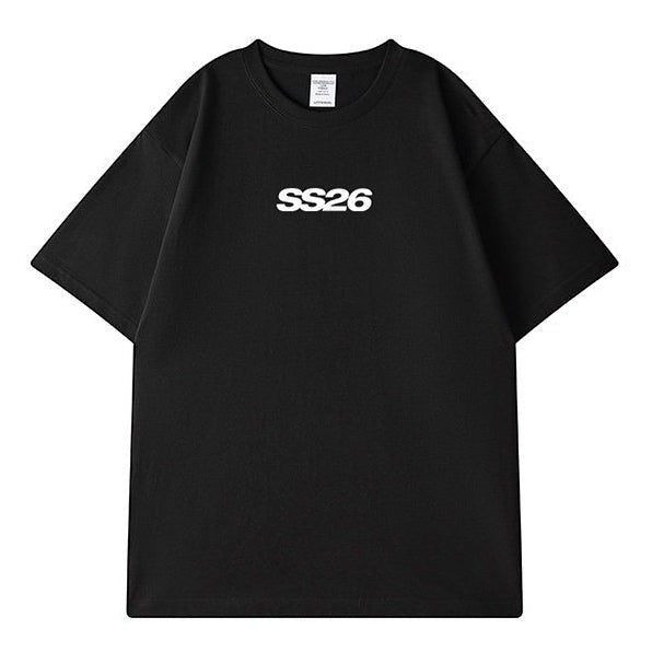 グラフィックバックプリント半袖Tシャツ U2576