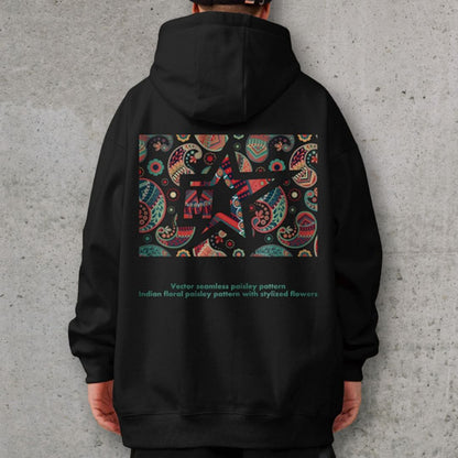 ペイズリーグラフィックパーカー U2381