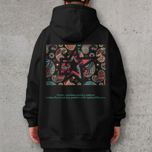 ペイズリーグラフィックパーカー U2381