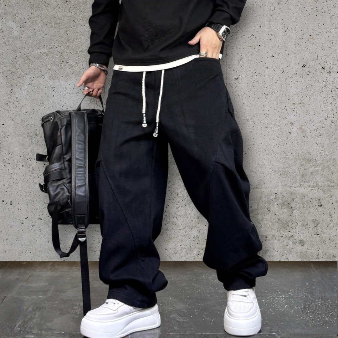 テックシームワイドシルエットパンツ U2544