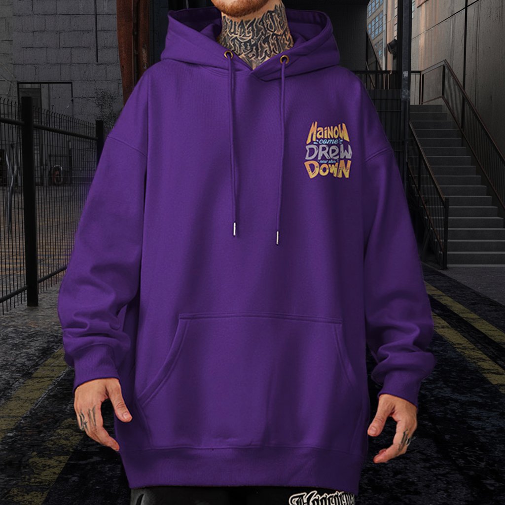 【OUTLET/即納】インパクトロゴビッグシルエットパーカー U2403