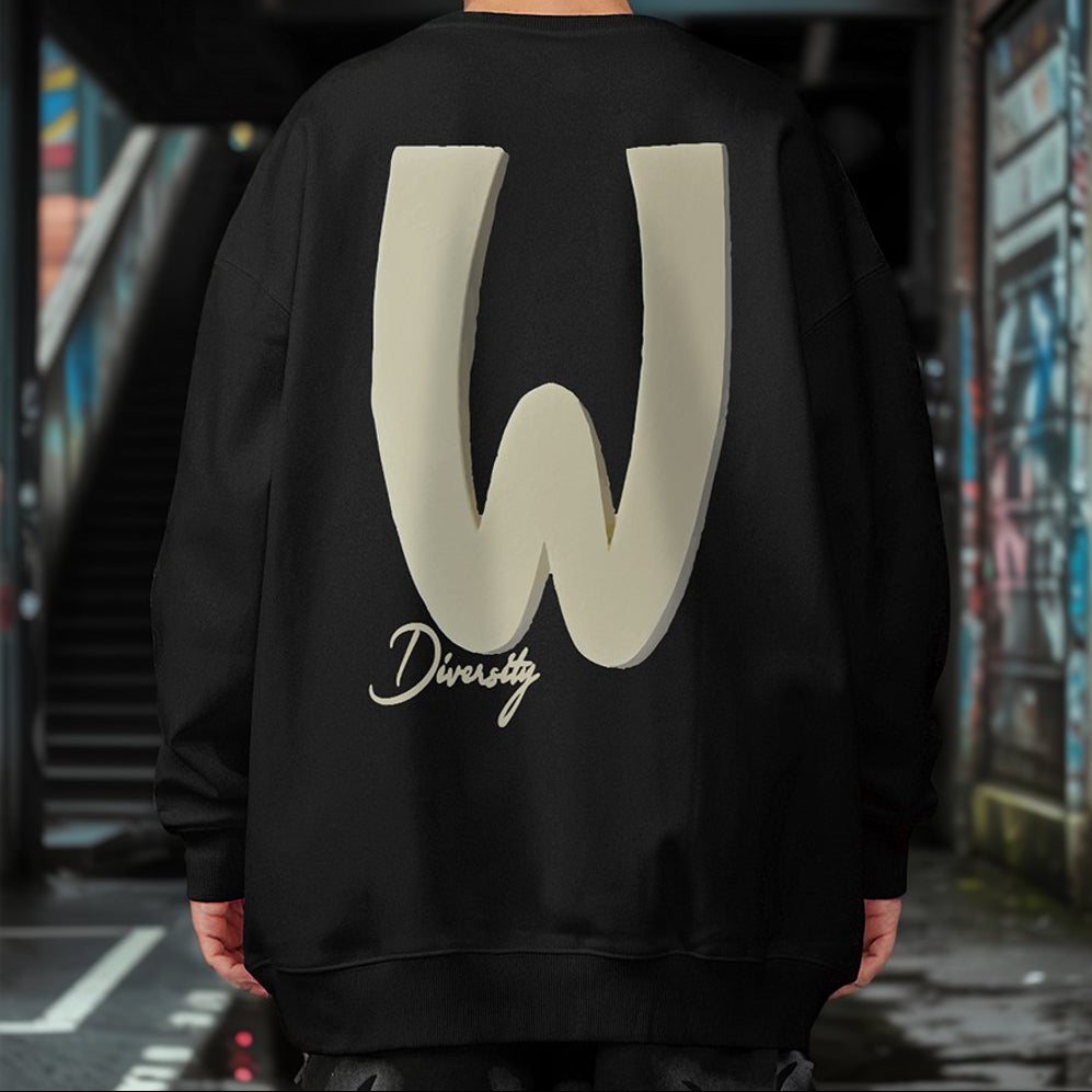 ビッグレタリングアートスウェット U2475