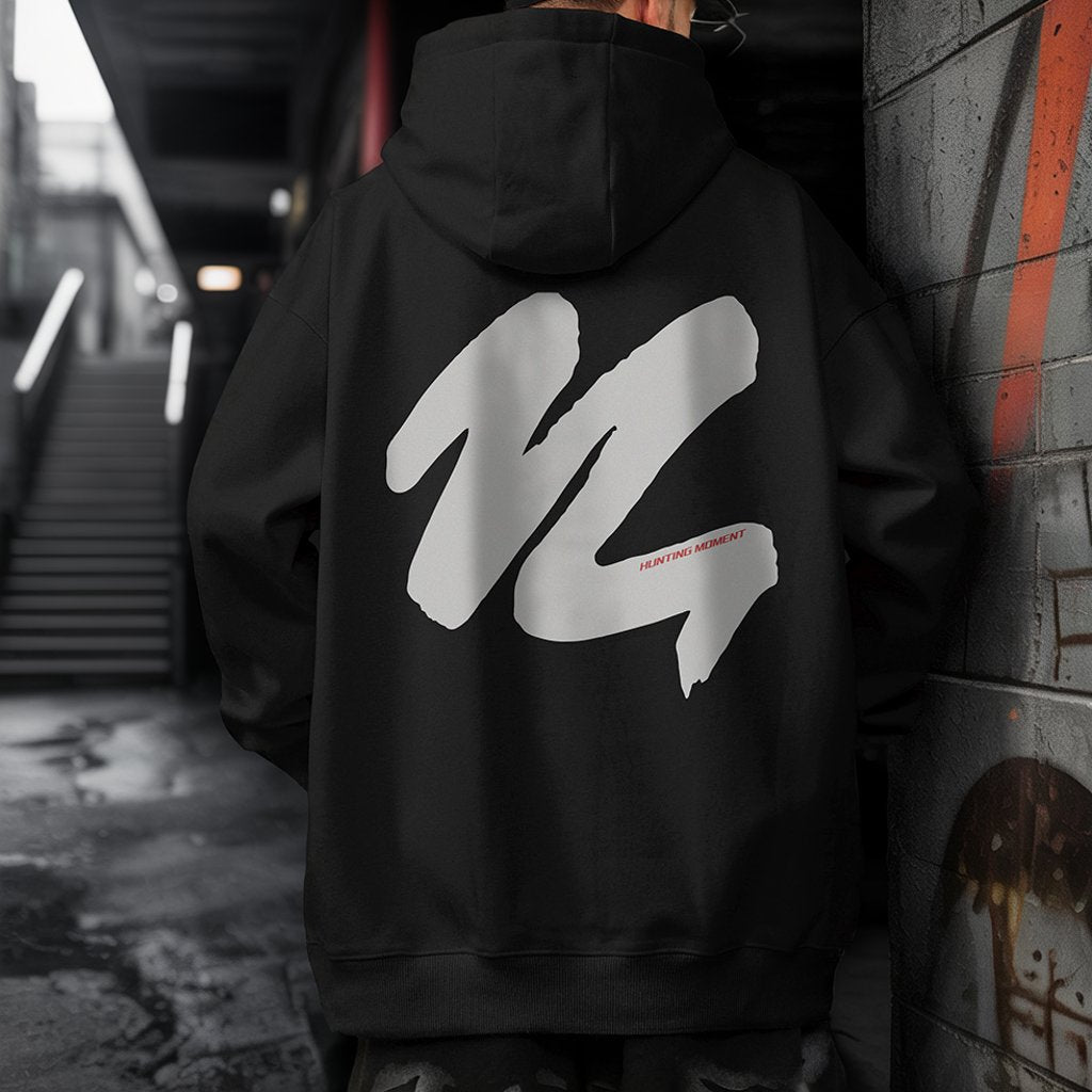 【OUTLET/即納】アートストロークバックプリントパーカー U2420