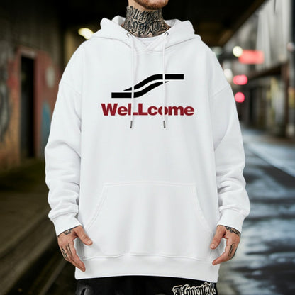 アーバングラフィックモチーフパーカー U2422