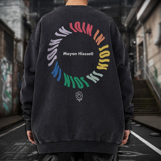 カラフルサークルグラフィックスウェット U2478