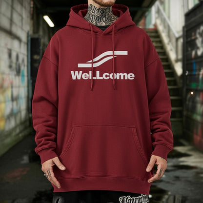 アーバングラフィックモチーフパーカー U2422