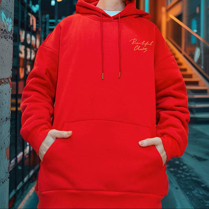 ブラッシュストロークグラフィックパーカー U2496