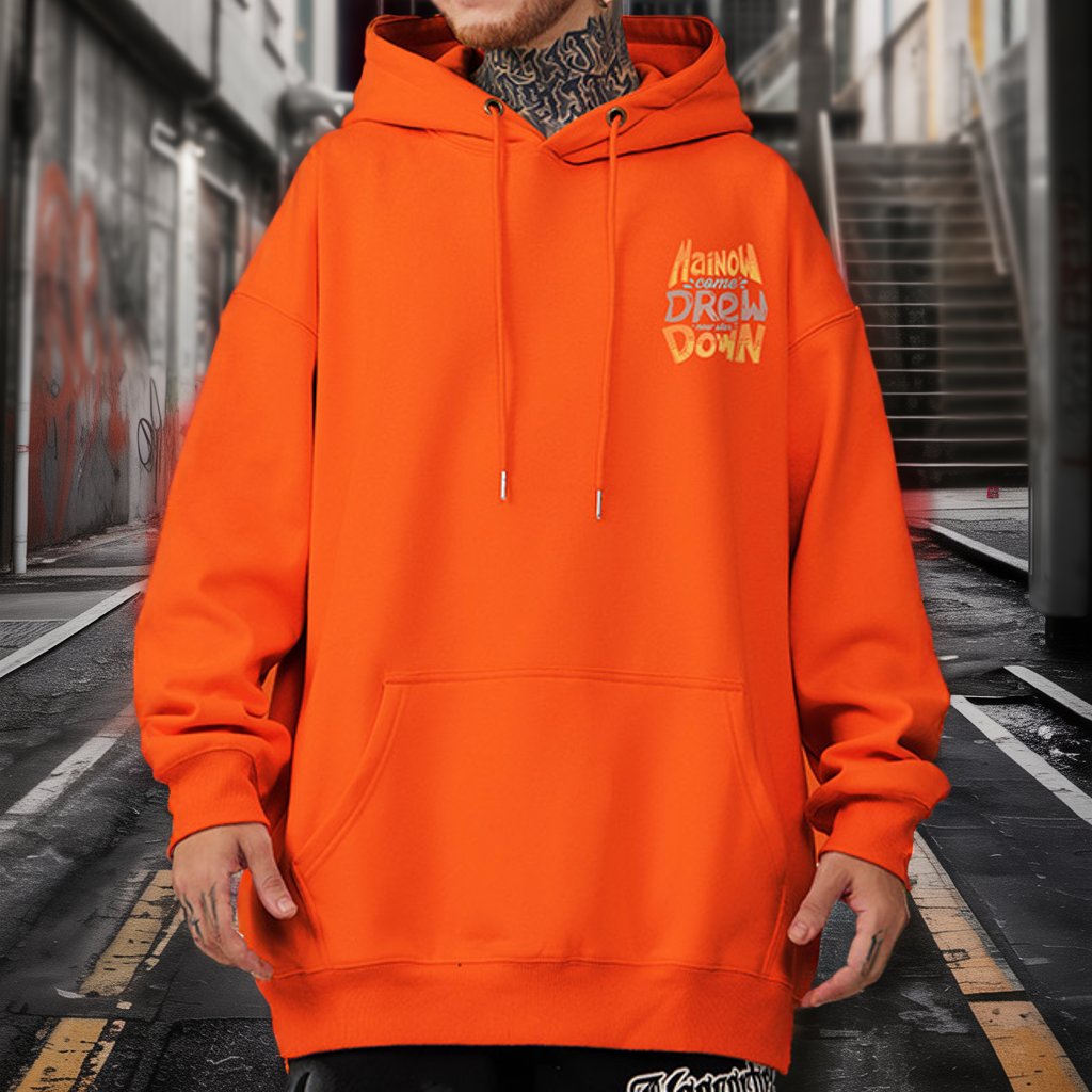 【OUTLET/即納】インパクトロゴビッグシルエットパーカー U2403