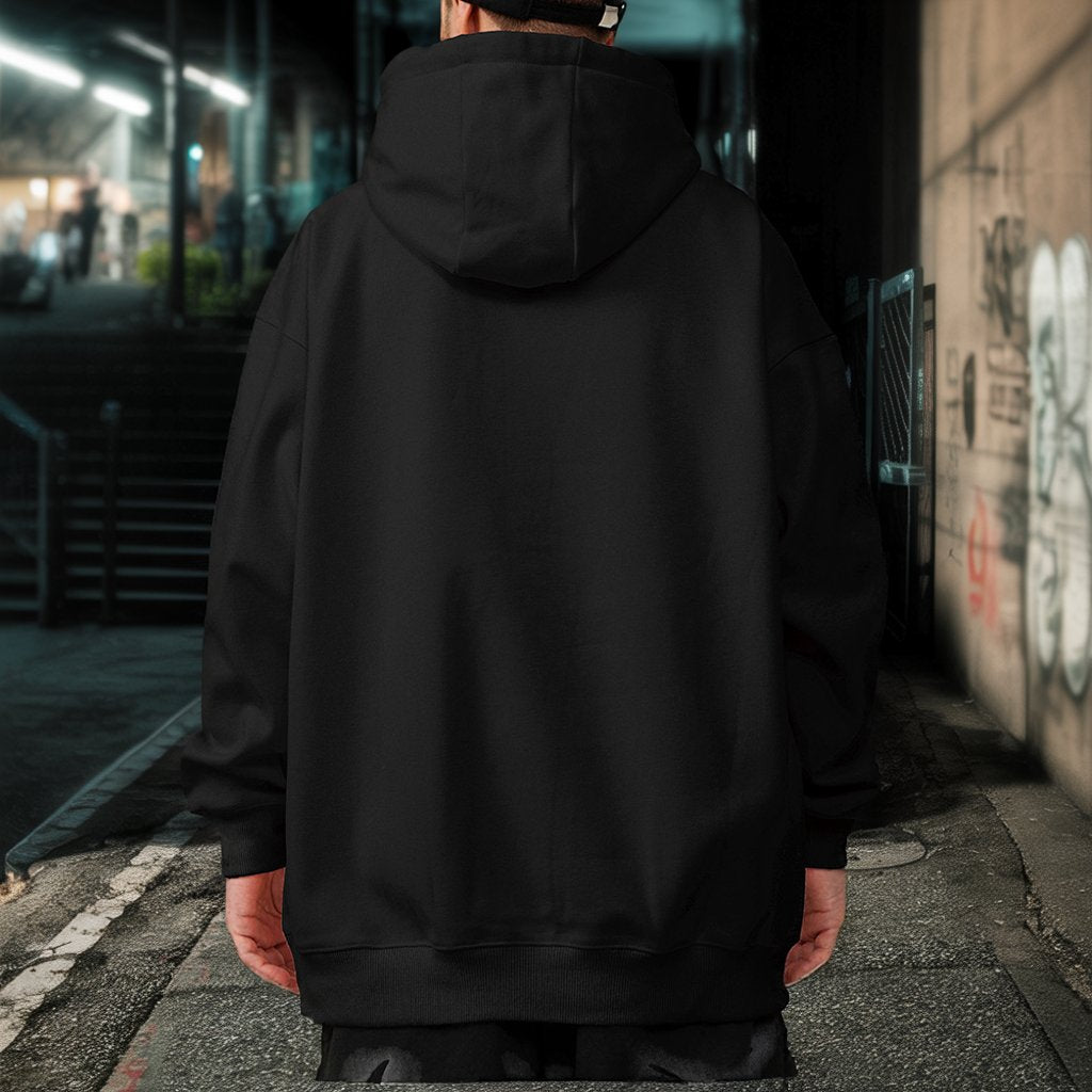 モダングラフィックステートメントパーカー U2396