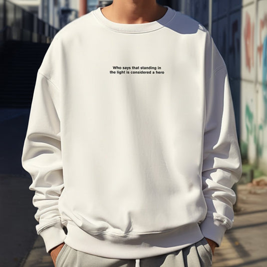 タイポグラフィプリントスウェット U2476