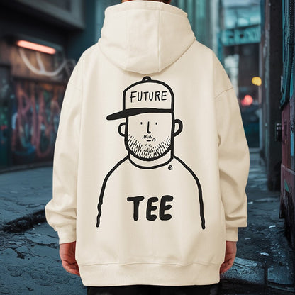 アートラインイラストデザインフーディー U2418