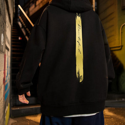 ブラッシュストロークグラフィックパーカー U2496