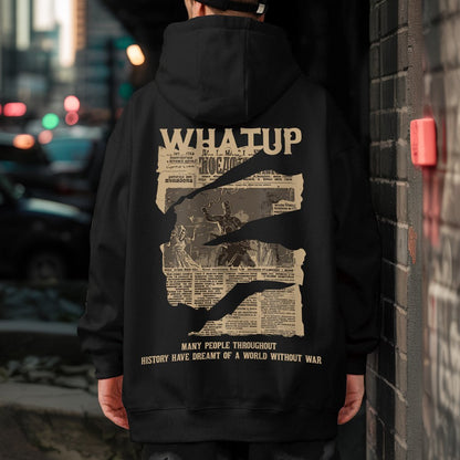 【OUTLET/即納】グラフィックバックプリントパーカー U2397