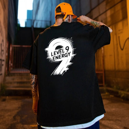 No.9 ブラッシュストローク半袖Tシャツ U2360