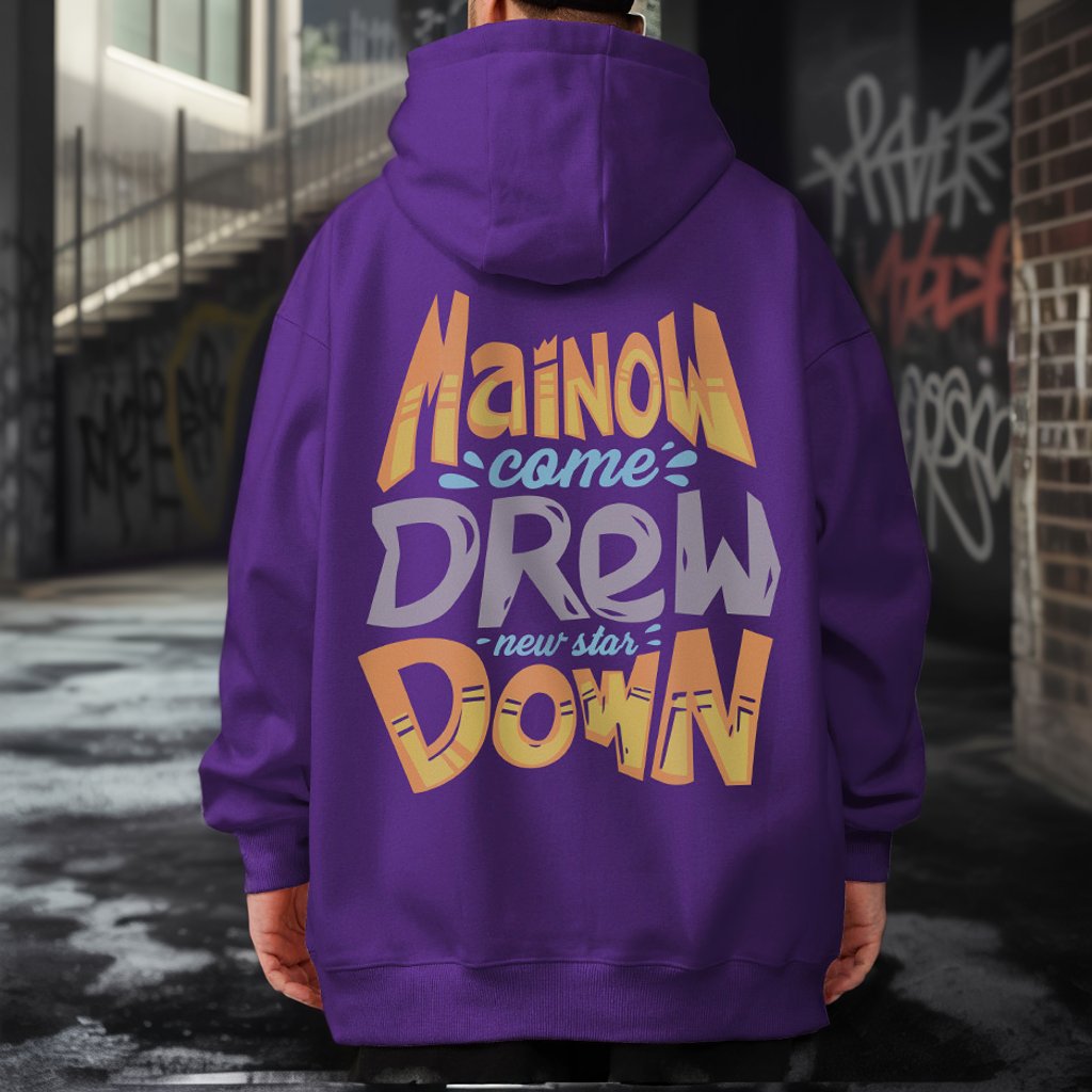 【OUTLET/即納】インパクトロゴビッグシルエットパーカー U2403