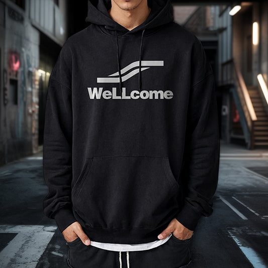 アーバングラフィックモチーフパーカー U2422