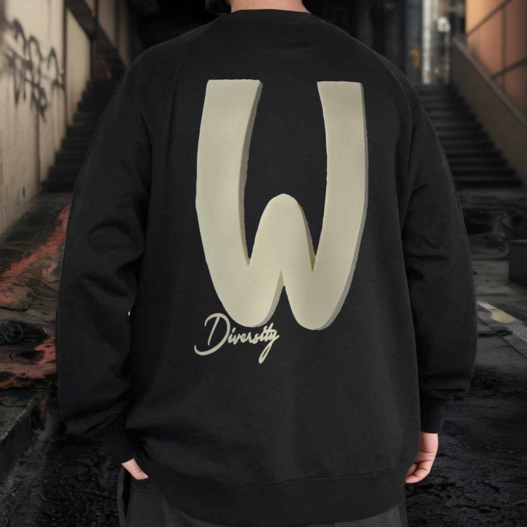 ビッグレタリングアートスウェット U2475