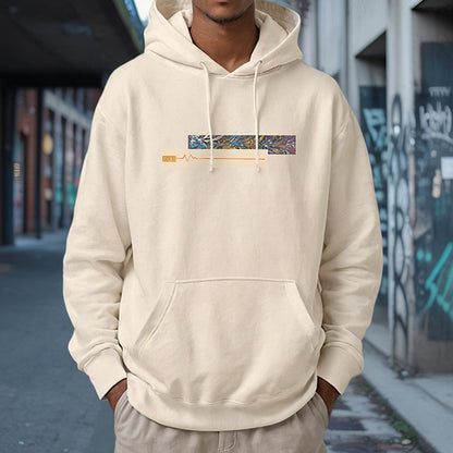 アートラインフロントデザインパーカー U2415