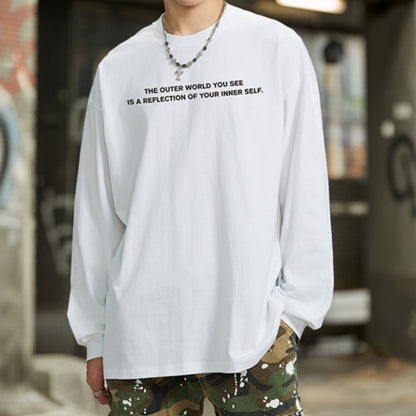 ブラックホール長袖Tシャツ U1684