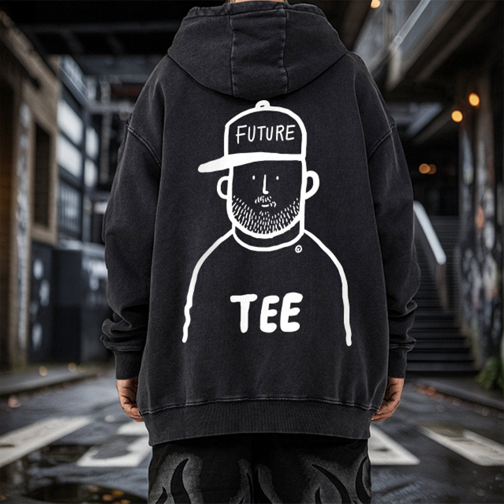 アートラインイラストデザインフーディー U2418