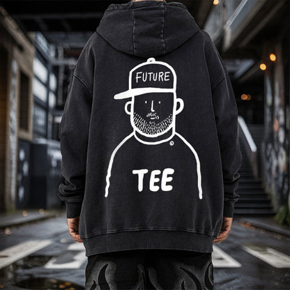 アートラインイラストデザインフーディー U2418