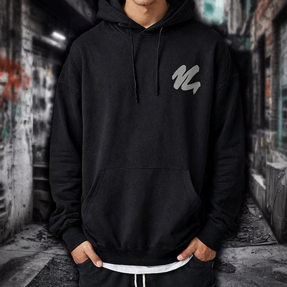 【OUTLET/即納】アートストロークバックプリントパーカー U2420