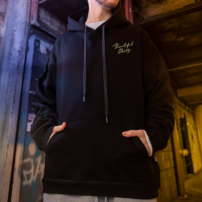 ブラッシュストロークグラフィックパーカー U2496