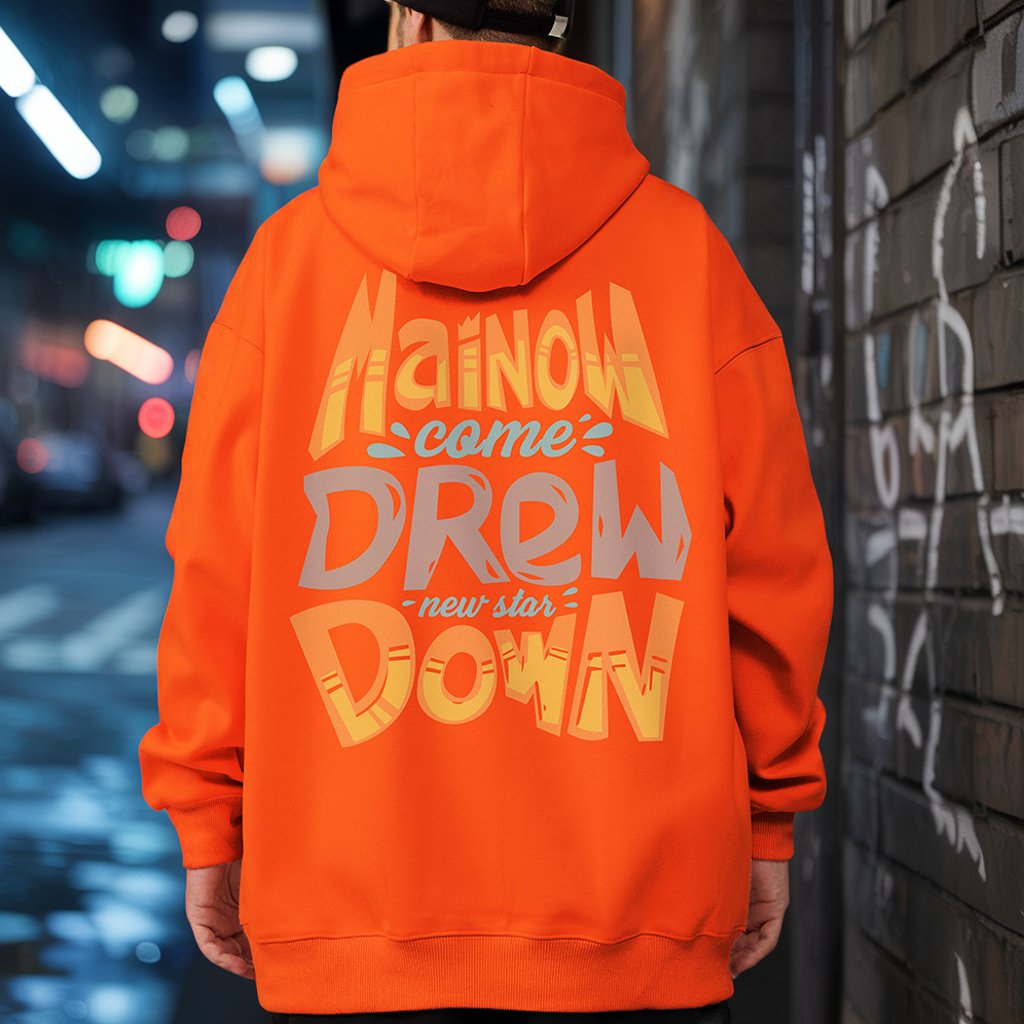 【OUTLET/即納】インパクトロゴビッグシルエットパーカー U2403