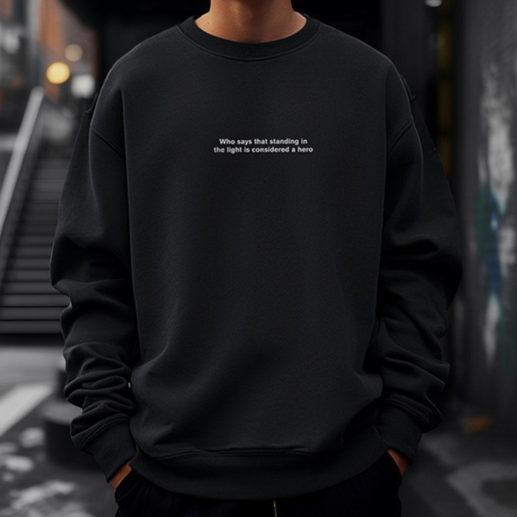 タイポグラフィプリントスウェット U2476